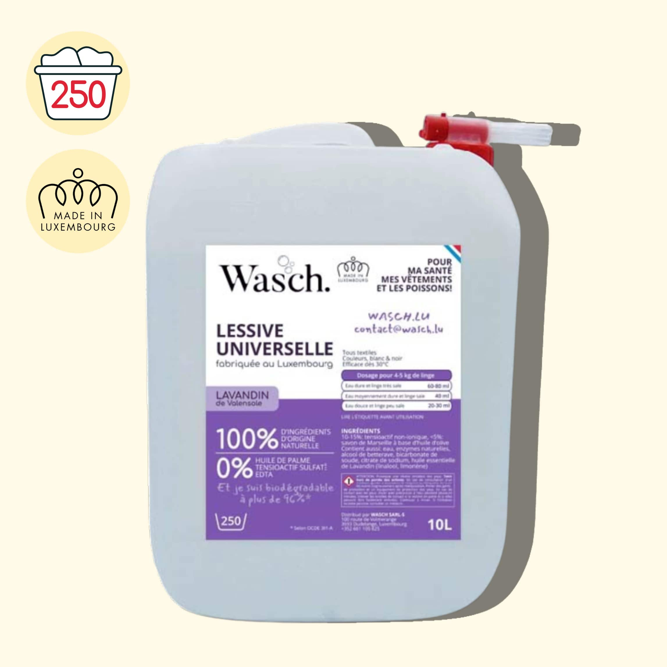 Lessive Vrac Lavandin L Wasch