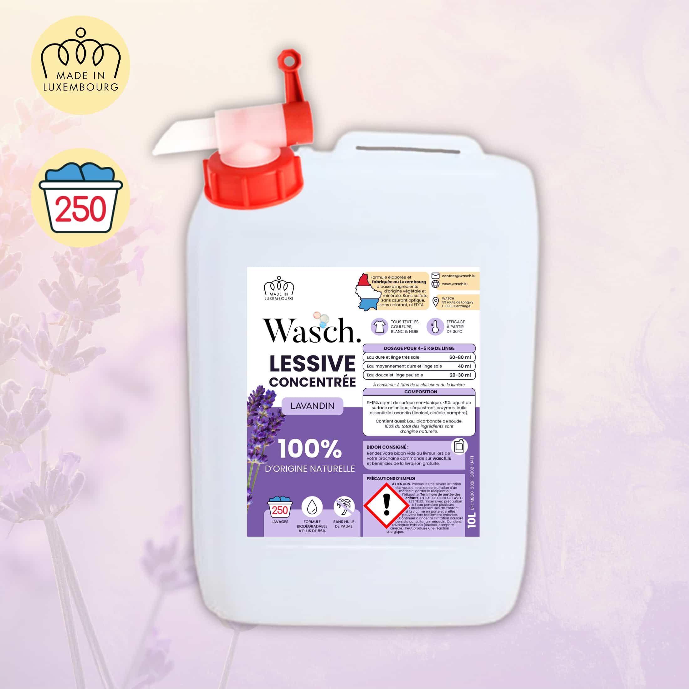 Lessive Vrac Lavandin (10L)
