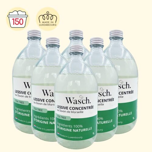 Lot de 6 Lessives Tea Tree