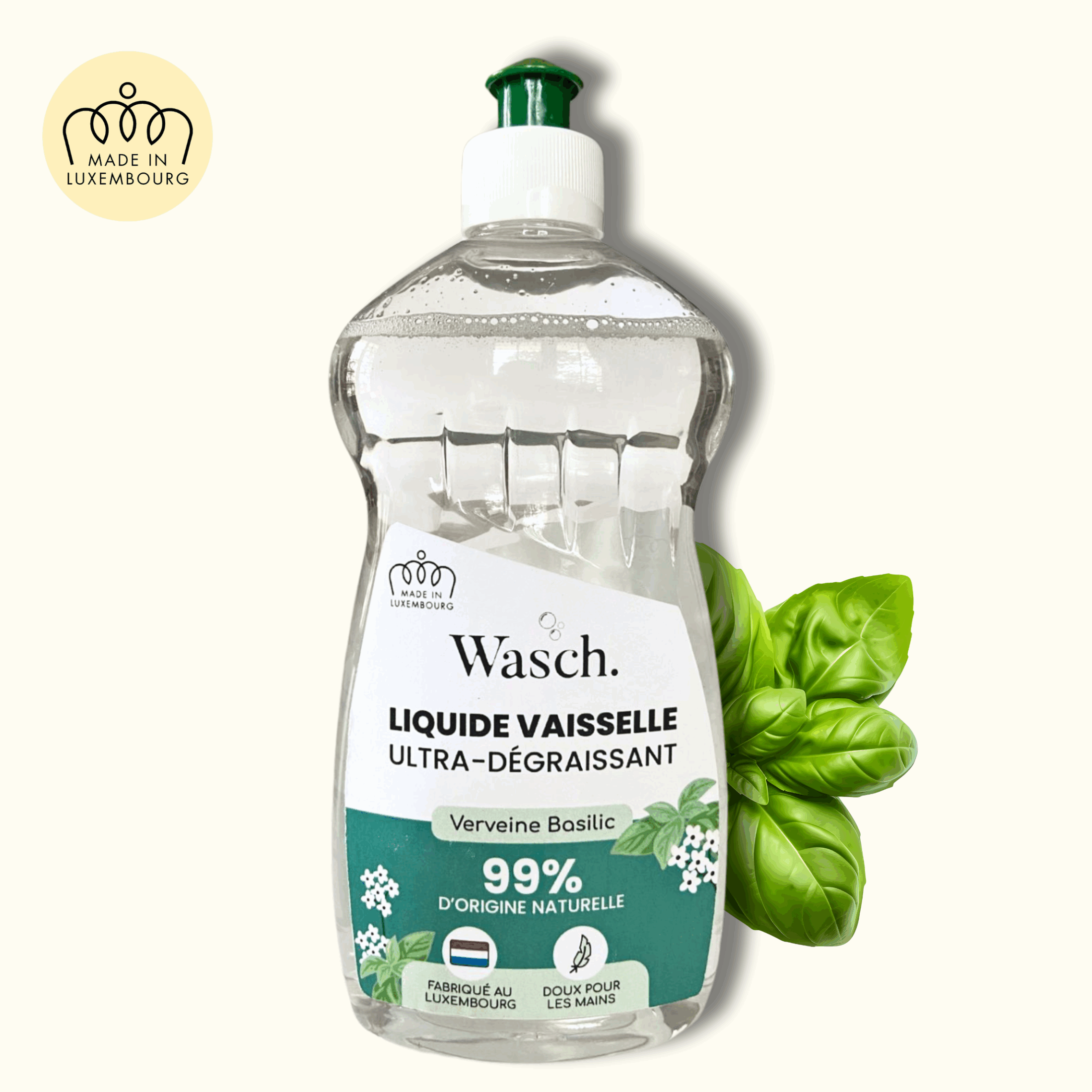 Geschirrspülmittel Zitronenverbene Basilikum (500ml)