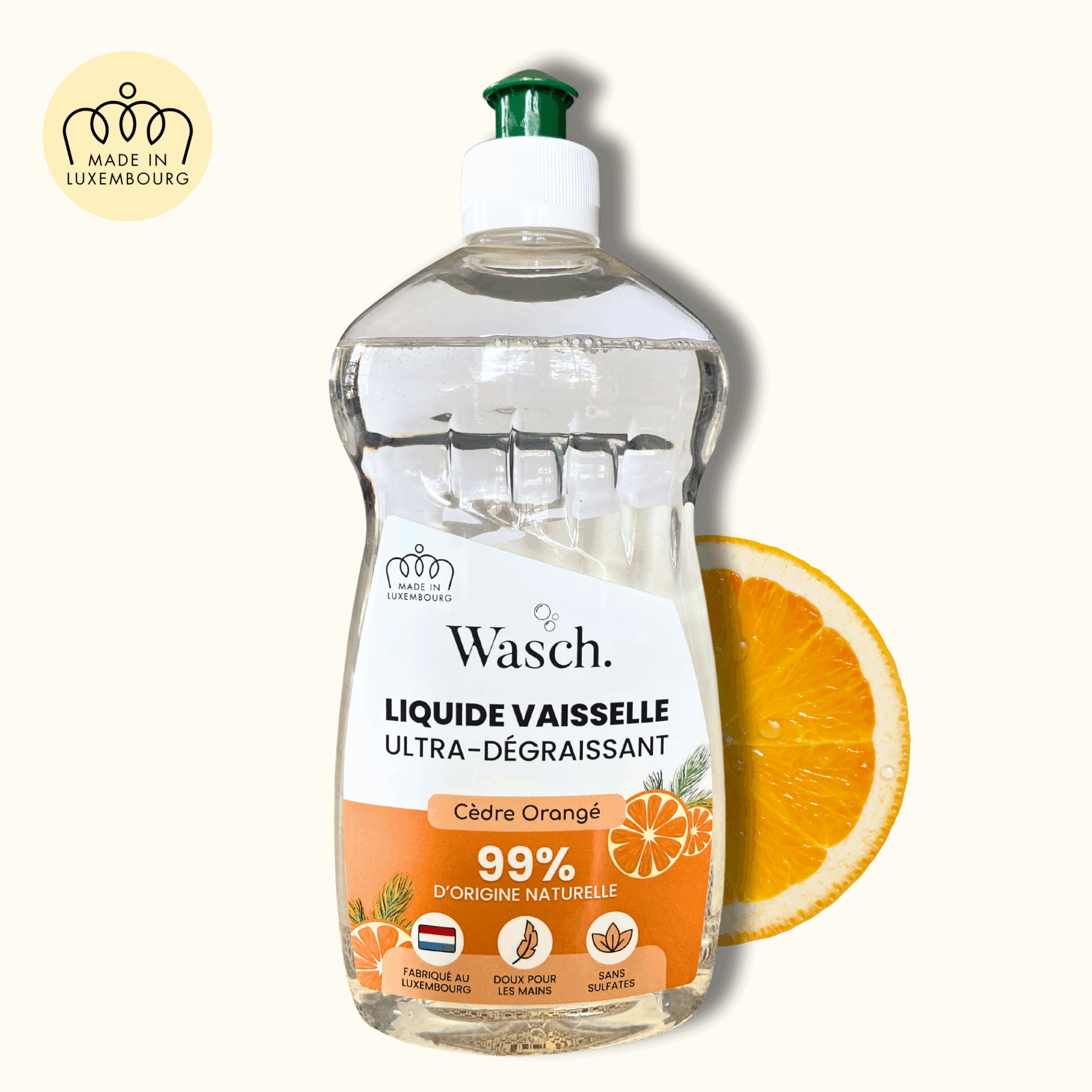 Liquide Vaisselle Cèdre Orange (500ml)