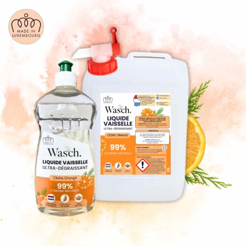 Pack Liquide Vaisselle Cèdre Orange (10L+500ml)
