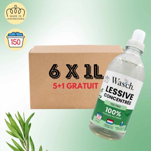 Lot de 6 Lessives Tea Tree (rPET)