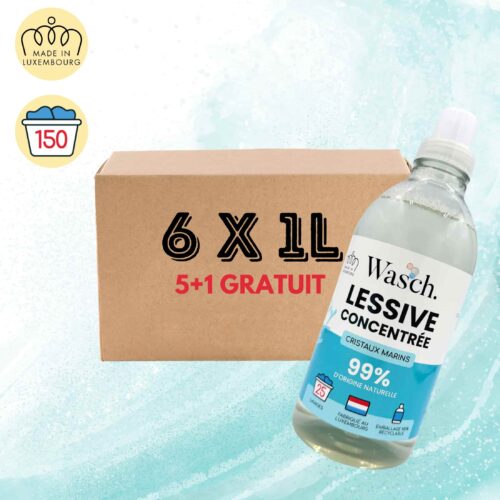 Lot de 6 Lessives Cristaux Marins (rPET)