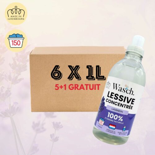 Lot de 6 Lessives Lavandin (rPET)