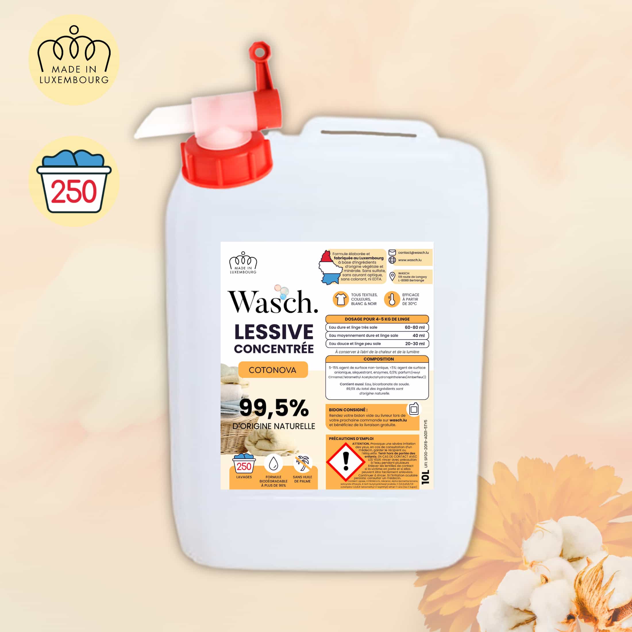 Lessive Vrac Cotonova (10L)